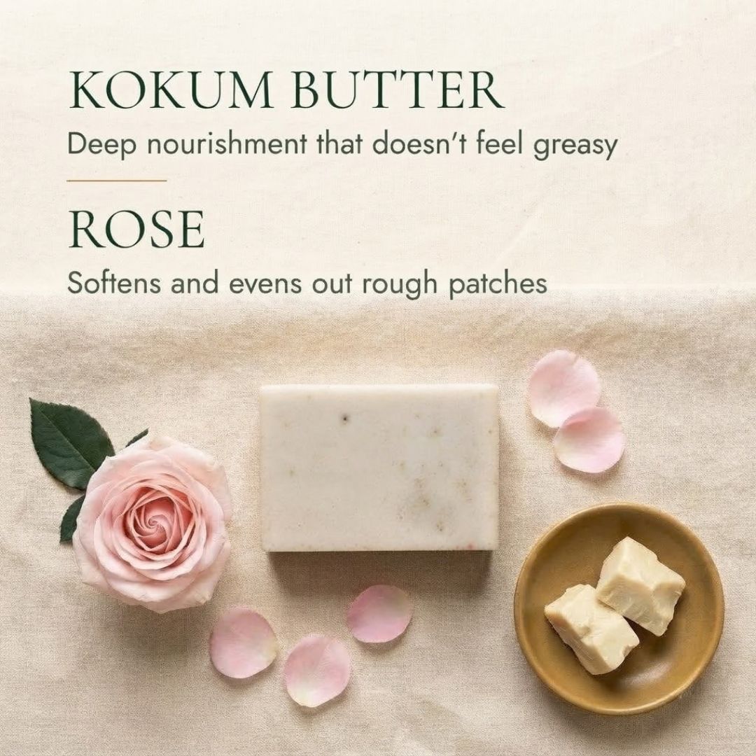 Kokum Butter Rose Ingredients