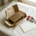 Nivam Neem & Tulsi soap wrapped in kraft paper